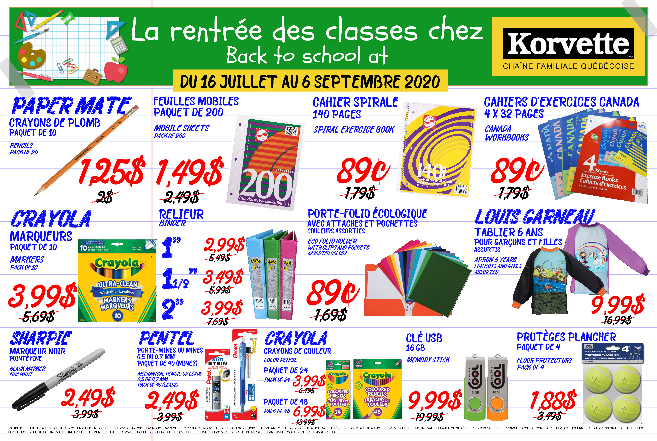 Circulaires Korvette