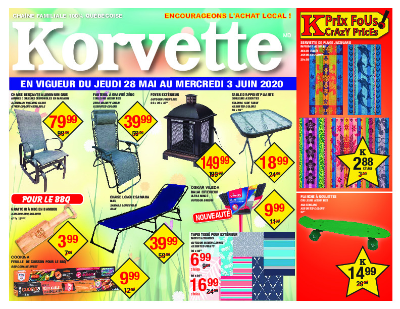 Circulaires Korvette