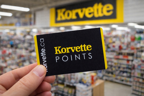 Activer votre carte Korvette Points